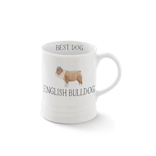 English Bulldog Stoneware Mug