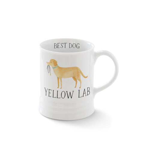 Yellow Lab Stoneware Mug