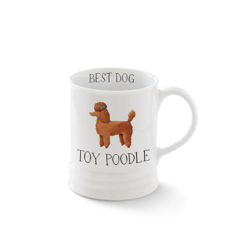 Poodle Stoneware Mug
