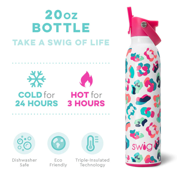 Confetti Flip + Sip 20oz Water Bottle