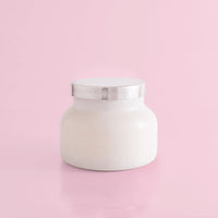 Volcano White Jar Candle