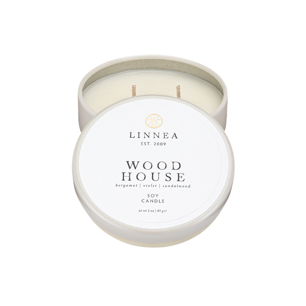 Wood House Petite Candle